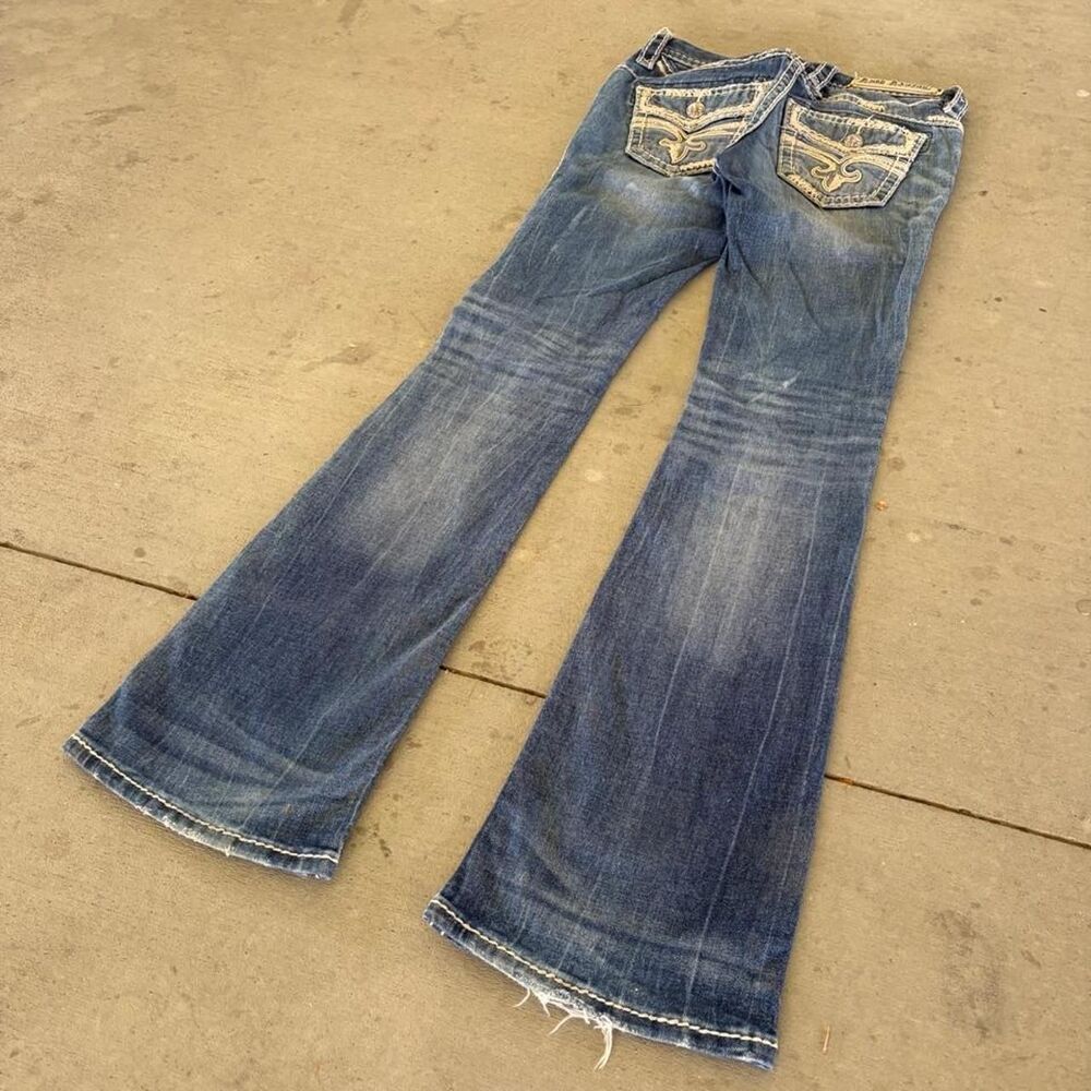 Rockrevival Women's Blue and Navy Jeans